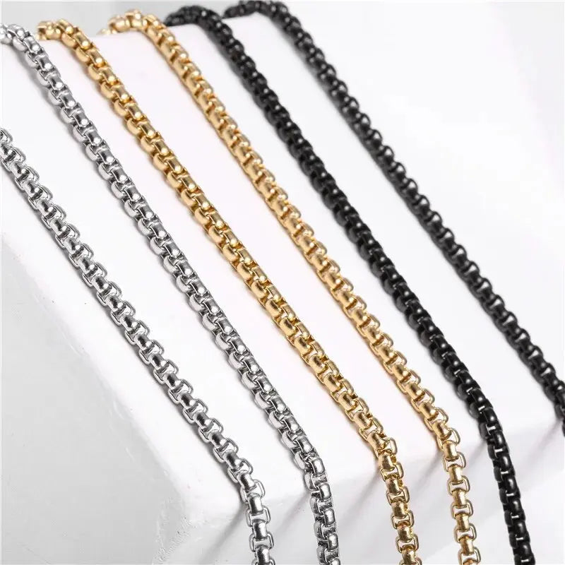 Fenico Accessories Boxed Up - Plain Box Link Chain