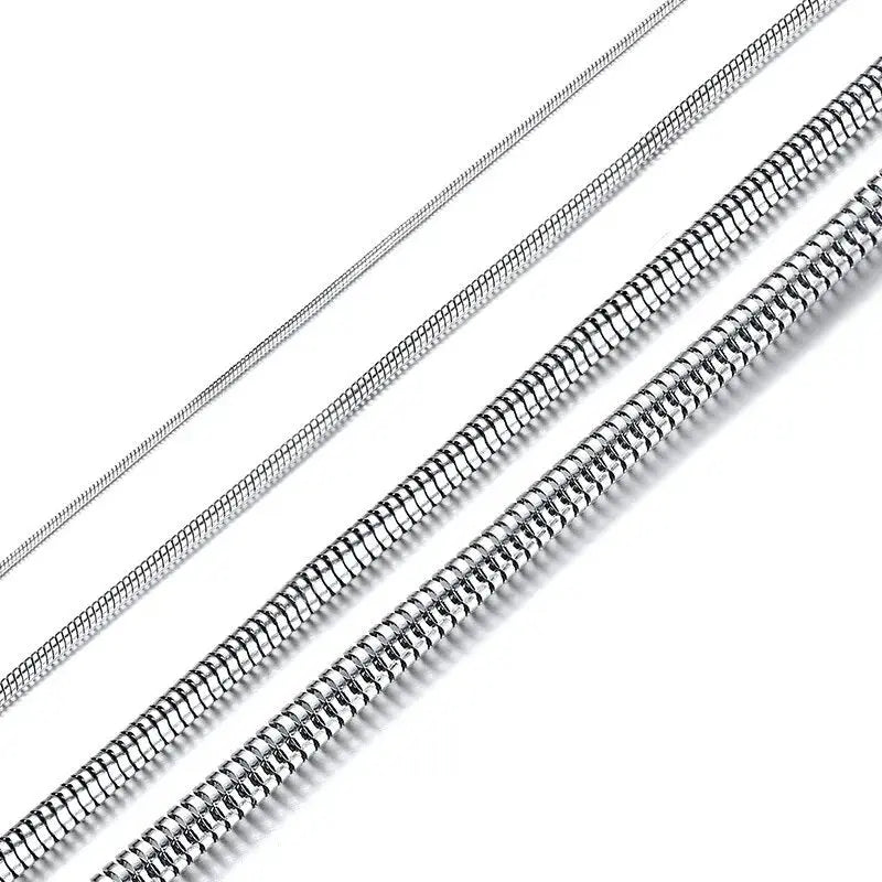 Fenico Accessories Circle of Elegance - Round Link Chain Necklace