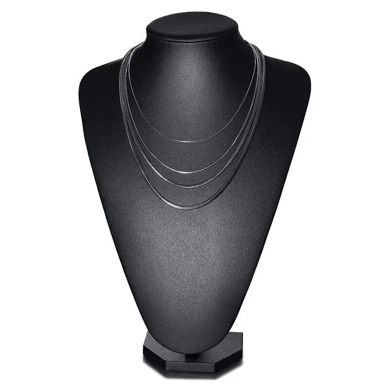 Fenico Accessories Circle of Elegance - Round Link Chain Necklace