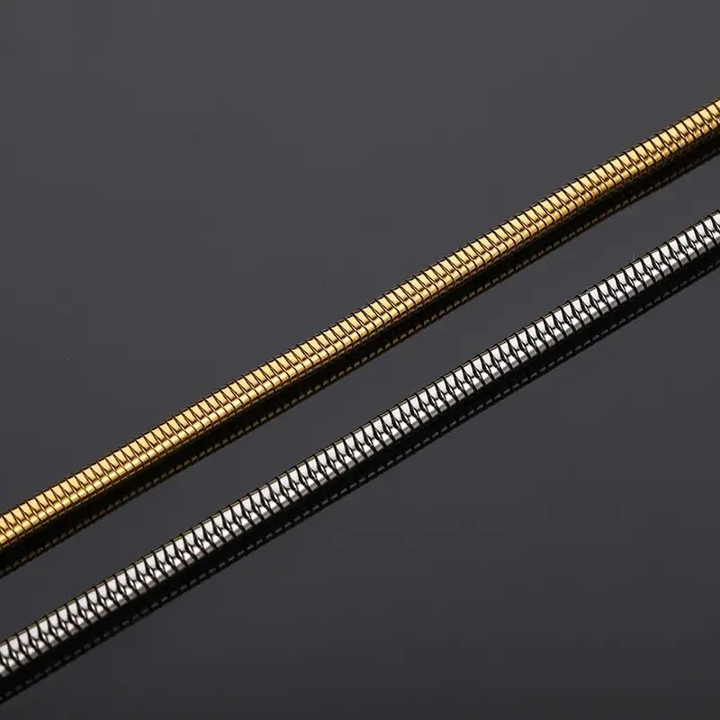 Fenico Accessories Circle of Elegance - Round Link Chain Necklace