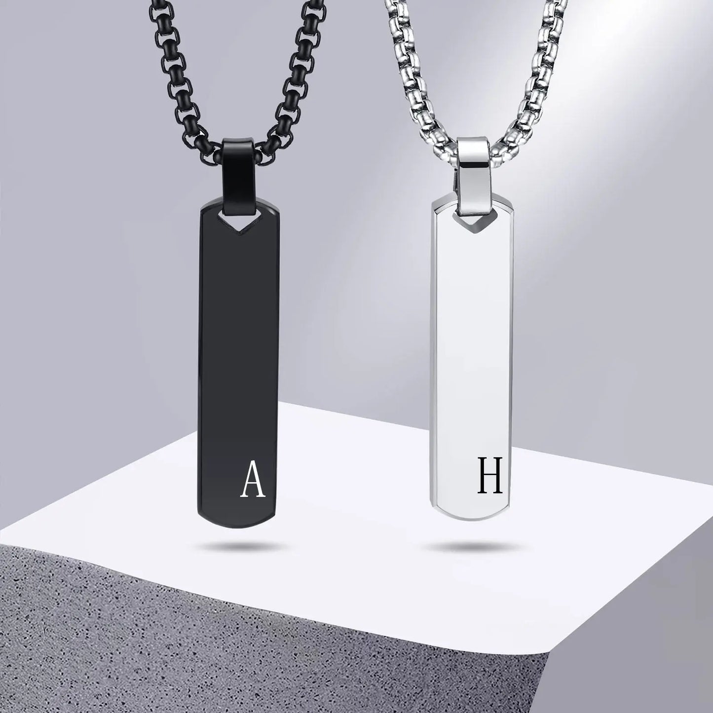 Fenico Accessories (Silver) The Etched Initial
