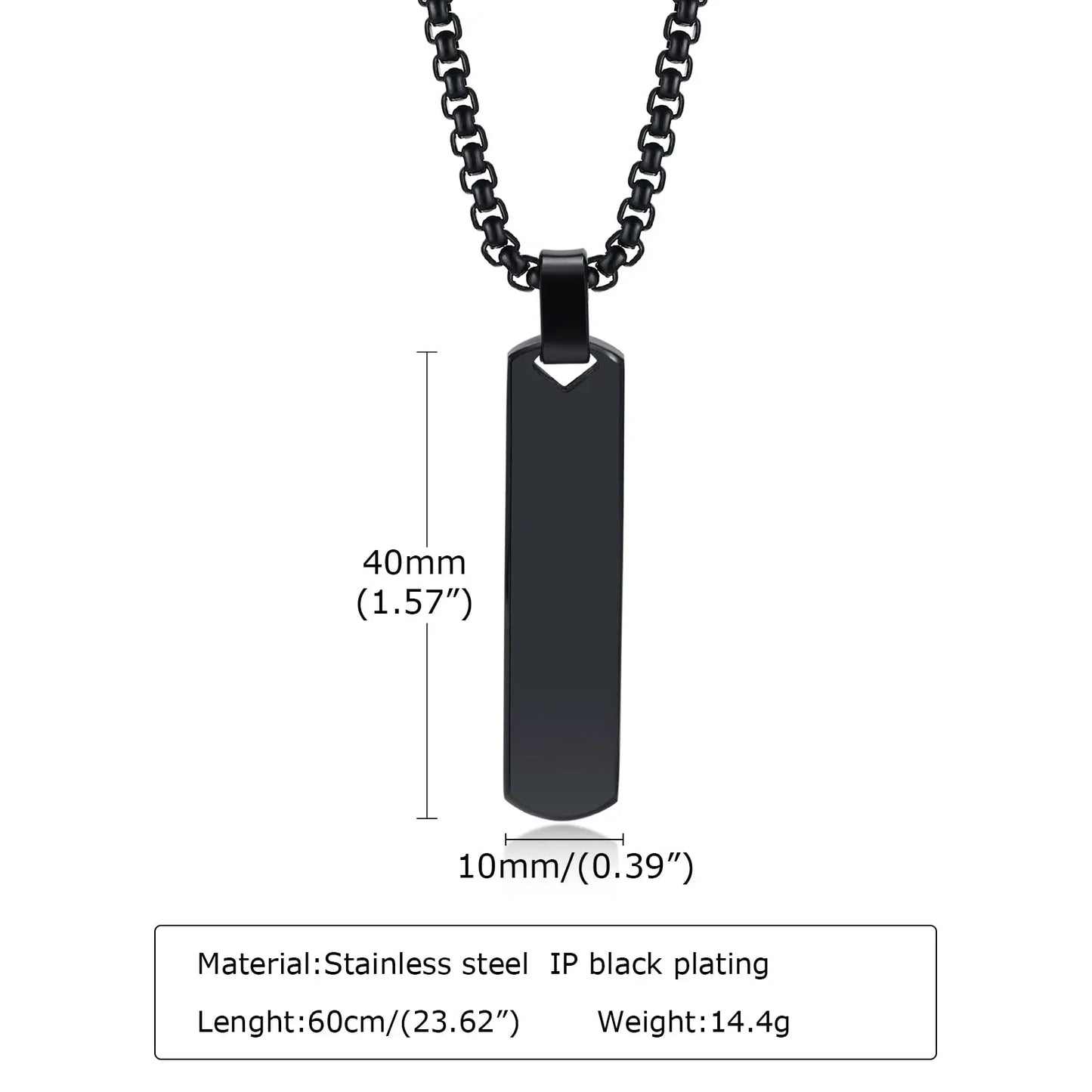 Fenico Accessories (Silver) The Etched Initial