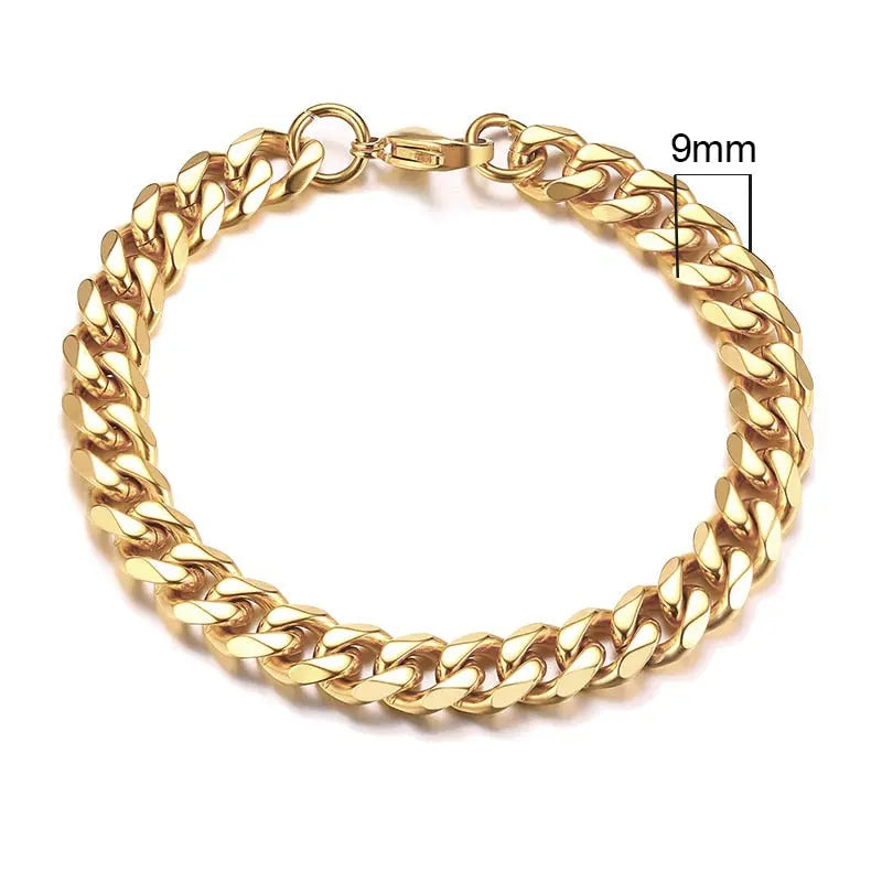 Hard Curb Bracelet - Fenico Accessories