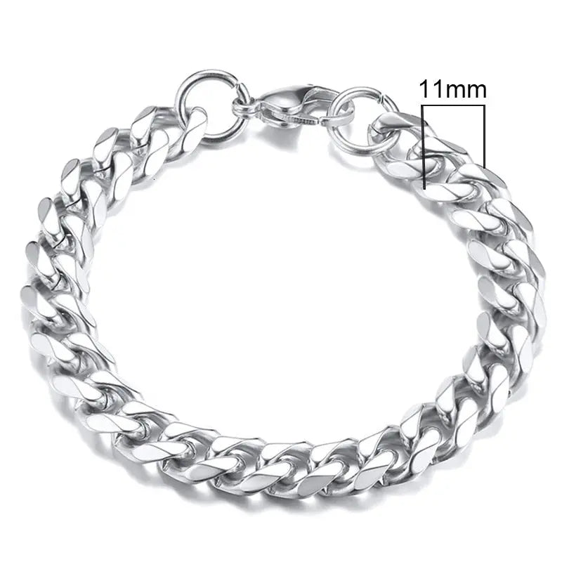 Hard Curb Bracelet - Fenico Accessories