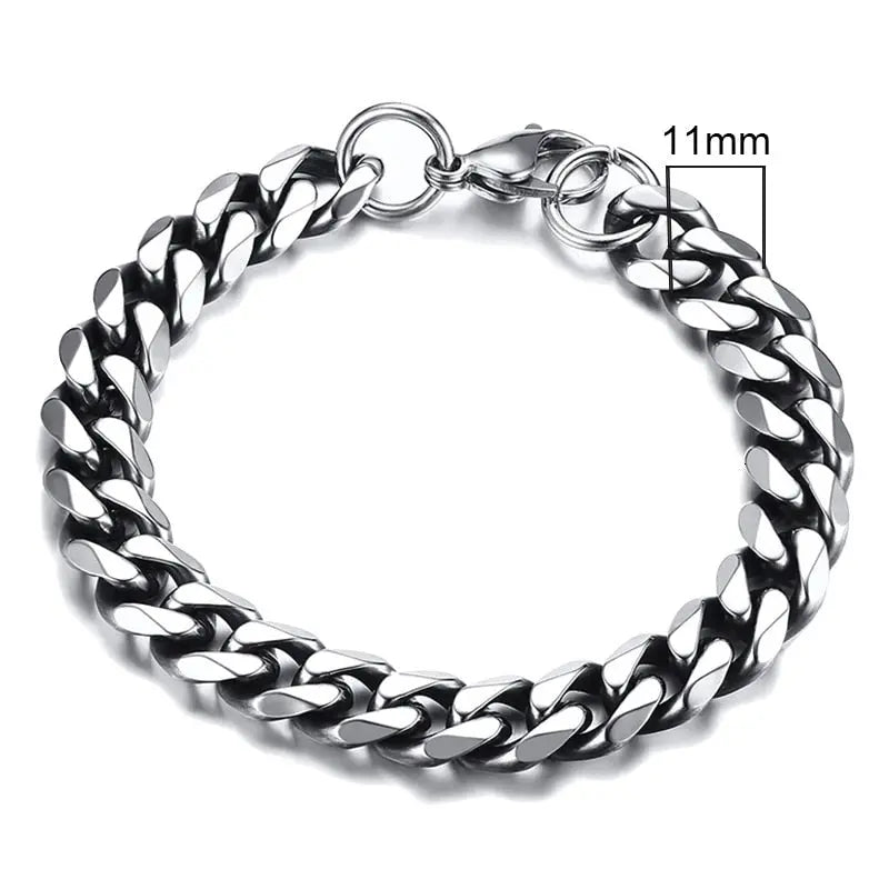 Hard Curb Bracelet - Fenico Accessories