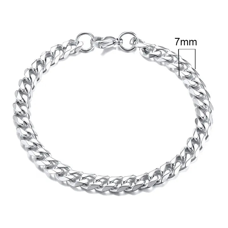 Hard Curb Bracelet - Fenico Accessories