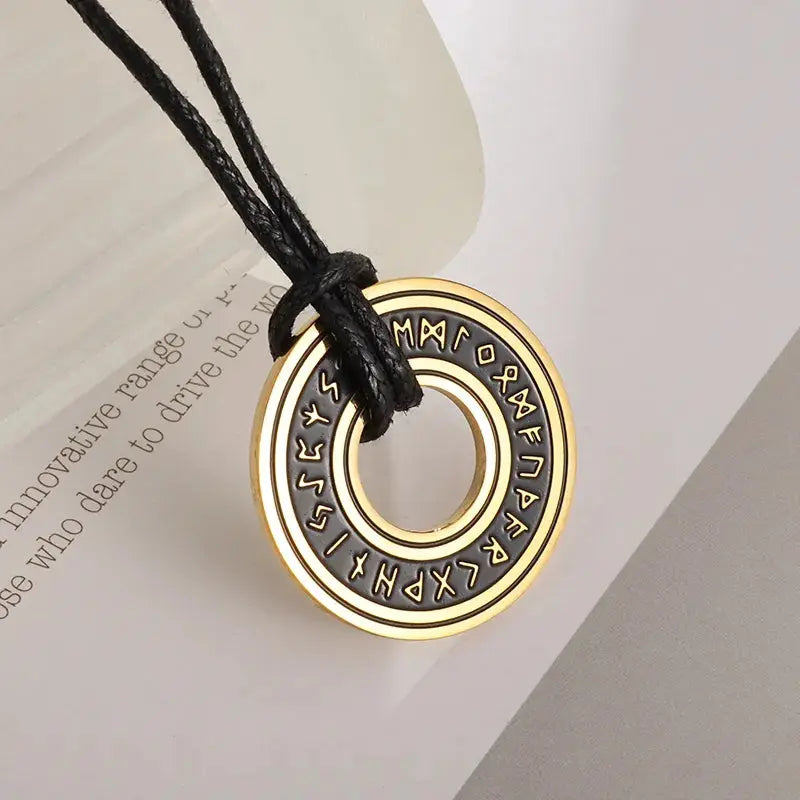 Fenico Accessories Vintage Viking Runes Amulet